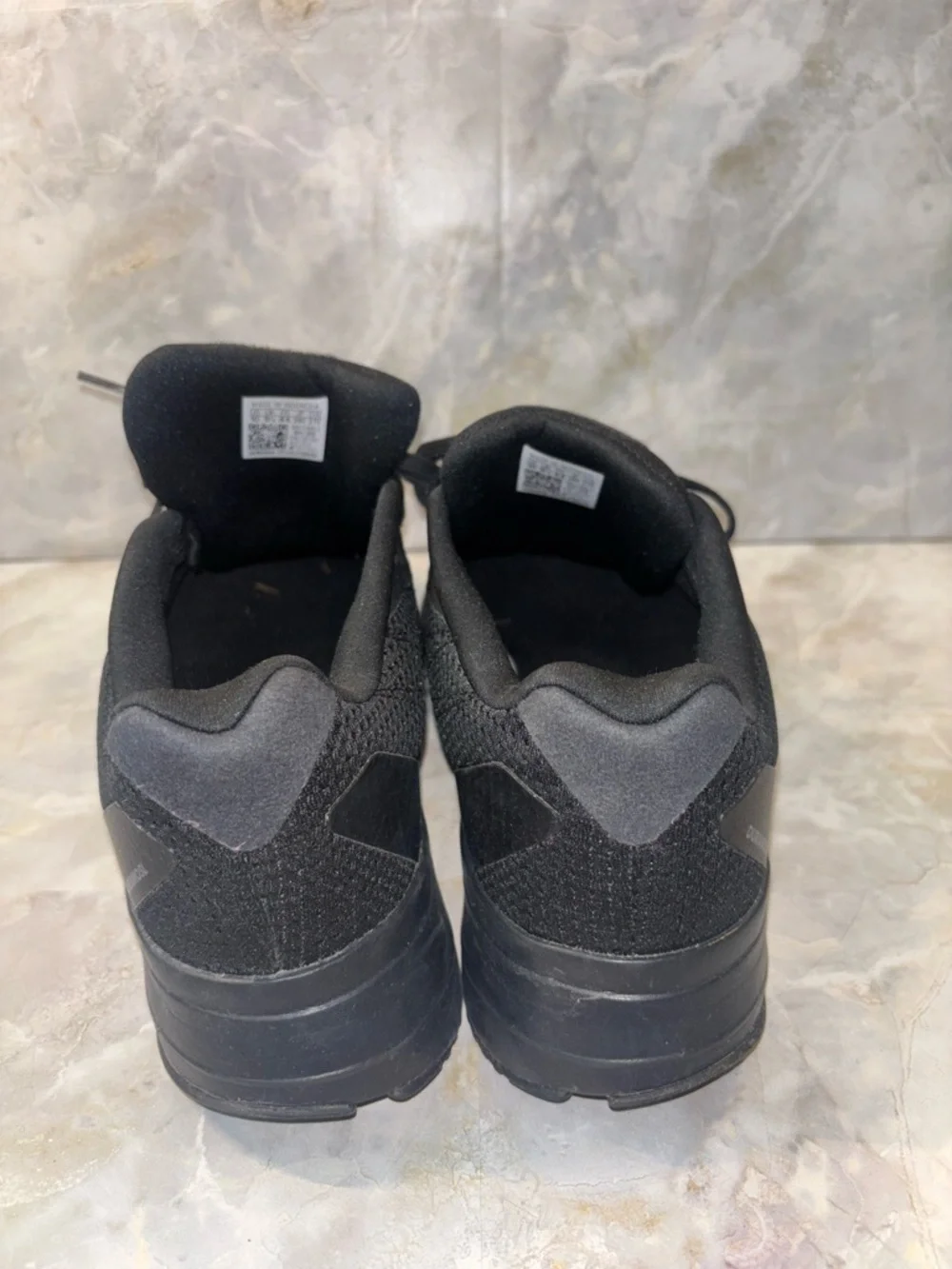 Adidas’s All-Black Mesh Training Sneakers
